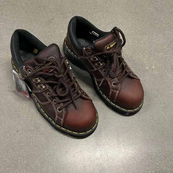 👉🏼SOLD👈🏼 FB Mens Dr Martens industrial steel toe shoes - Picture 2 of 15